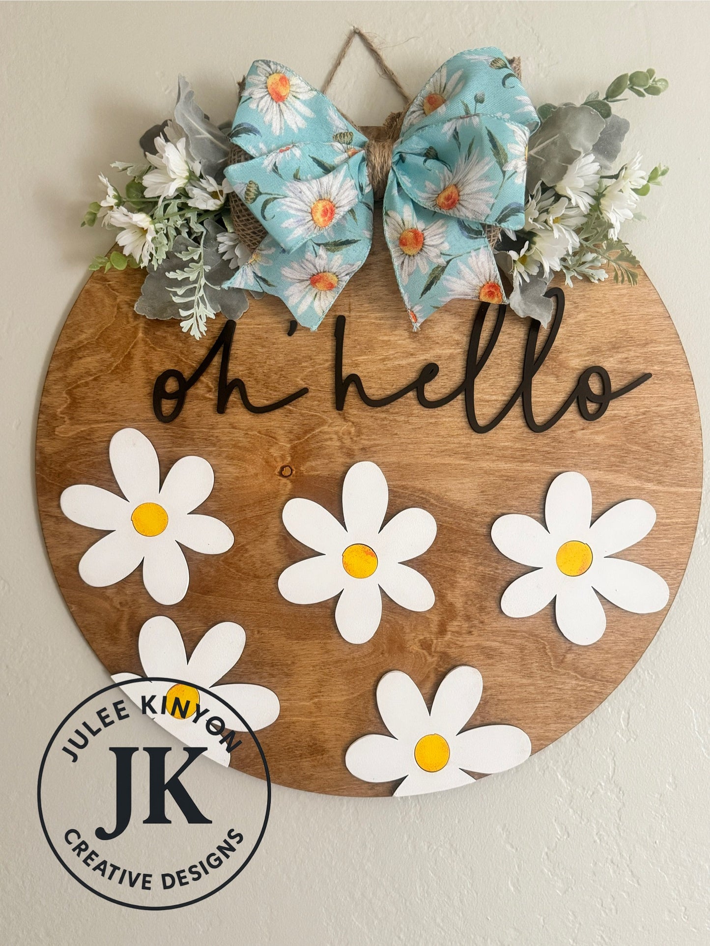 Daisy Oh Hello Sign