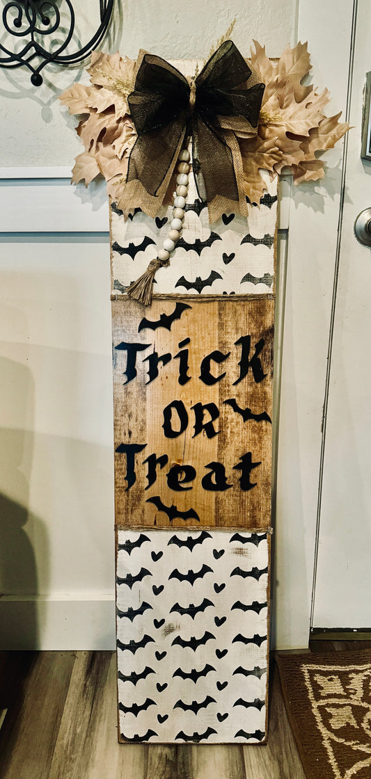 Trick Or Treat Porch Leaner