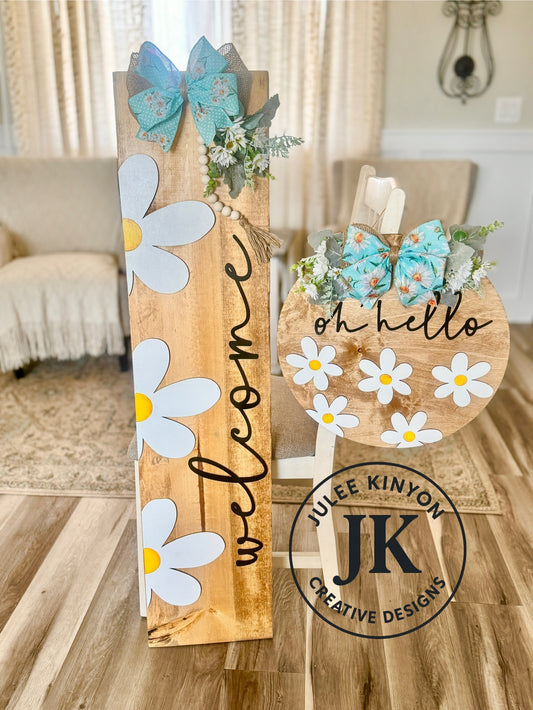 Stained Daisy Set